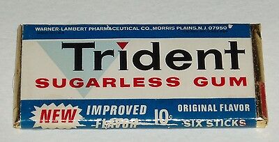 Old Trident gum