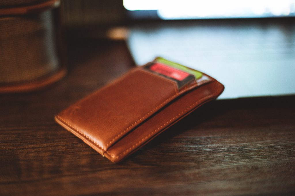 Photo of a Wallet with credit cards